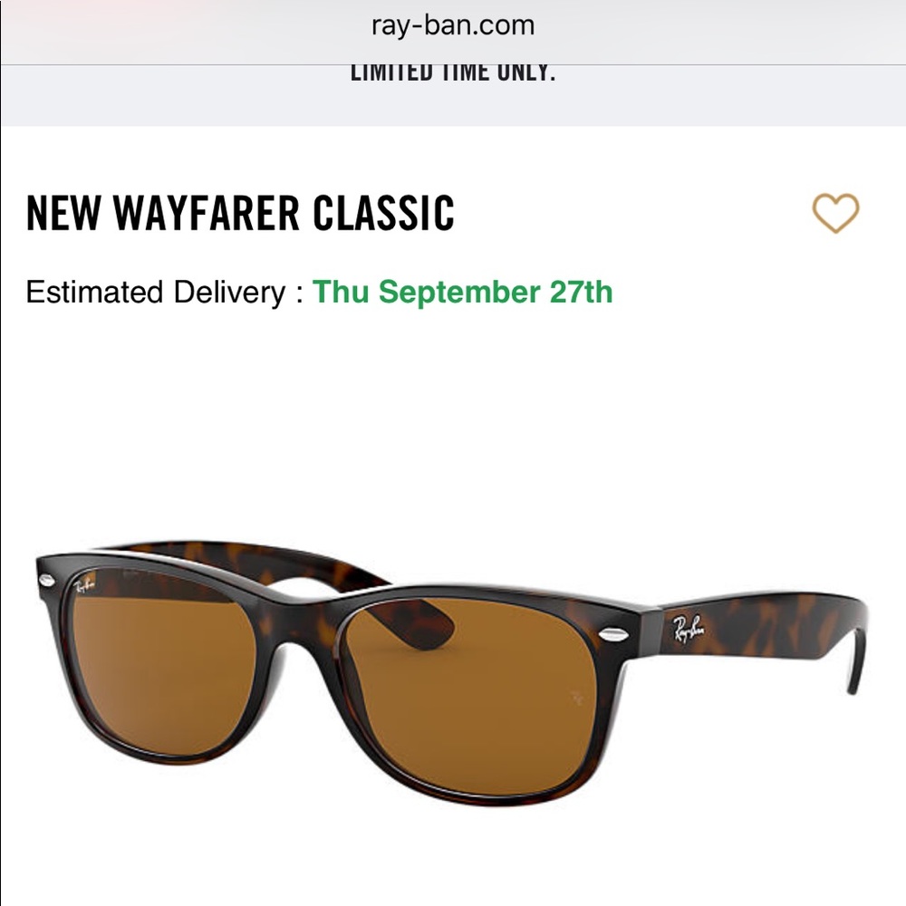 NEW WAYFARER CLASSIC Ray-Ban sunglasses